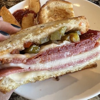 Hoffstot’s Cafe Monaco - Italian Melt on sourdough - Italian Near Me - Oakmont, Pennsylvania Hoffstot’s Cafe Monaco - Italian Melt on sourdough - Italian Near Me - Oakmont, Pennsylvania