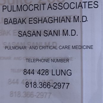 PulmoCrit Associates - Pulmonologist Near Me - Northridge, California