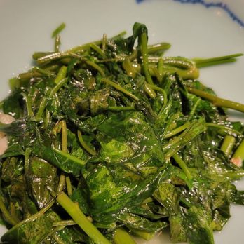Cheli - Sauteed water spinach. Good - Shanghainese Near Me - New York, New York
