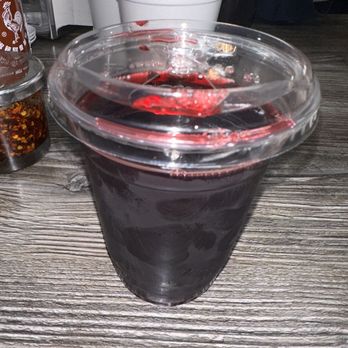 Pho Saigon Republic - Strawberry hibiscus tea - delicious - Vietnamese Near Me - Los Angeles, California