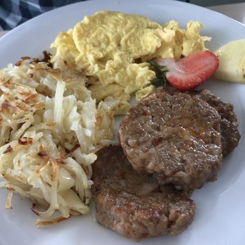 Jackie's Cafe - Buffalo breakfast platter. - Diners Near Me - New Buffalo, Michigan