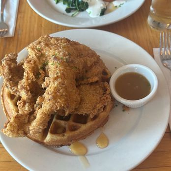 Clinton St. Baking - Chicken & Waffles Salmon - Bakeries Near Me - New York, New York Clinton St. Baking - Chicken & Waffles Salmon - Bakeries Near Me - New York, New York