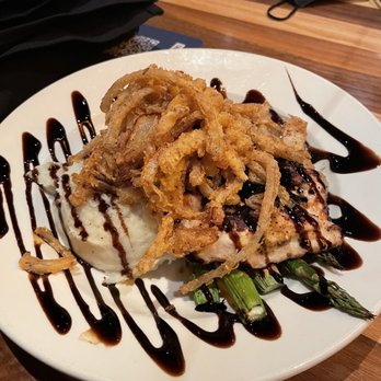 BJ's Restaurant & Brewhouse - Balsamic Chicken - New American Near Me - Hurst, Texas