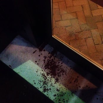 GWARbar - Fake blood splatter at the door to welcome you in. Nice touch! - Barbeque Near Me - Richmond, Virginia GWARbar - Fake blood splatter at the door to welcome you in. Nice touch! - Barbeque Near Me - Richmond, Virginia