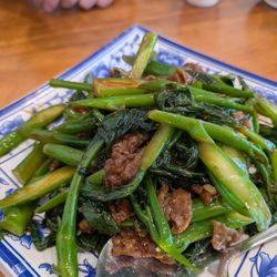 North King Noodle House - Fried Beef With Gailan