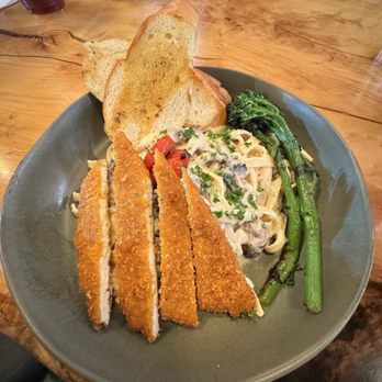 The Mustard Seed - Alfredo pasta dish - current special on seperate menu - Vegan Near Me - Cerritos, California The Mustard Seed - Alfredo pasta dish - current special on seperate menu - Vegan Near Me - Cerritos, California