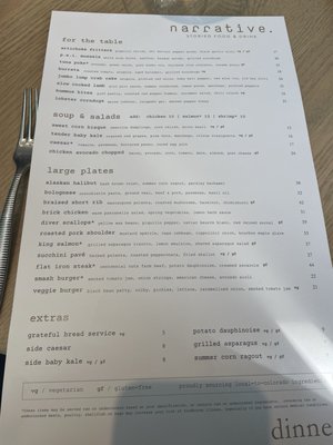 Menu photo 4 Narrative Denver, CO Menu photo 4 Narrative Denver, CO