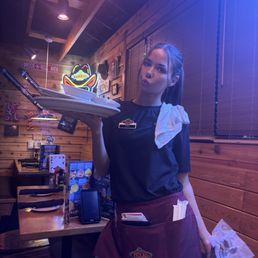 Our server Anna!