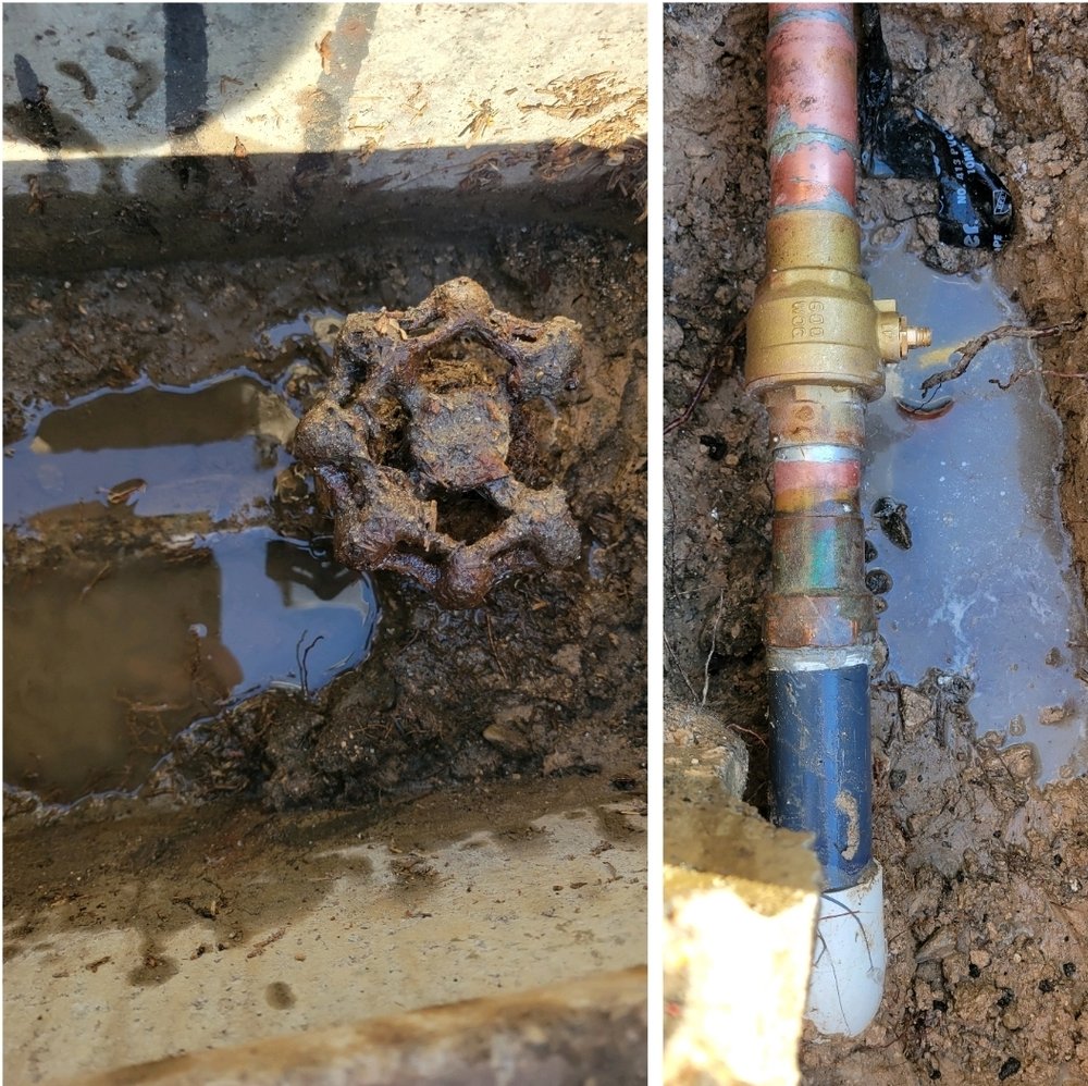 Slide of Plumbing Legends