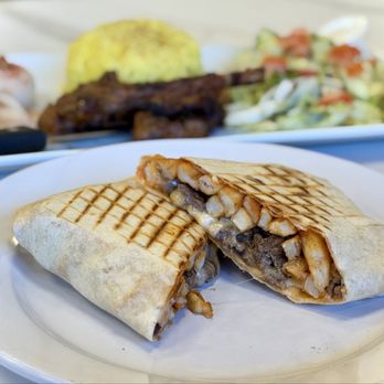 Meza n Moka - Algerian Ground Beef Wrap - Mediterranean Near Me - Livermore, California Meza n Moka - Algerian Ground Beef Wrap - Mediterranean Near Me - Livermore, California