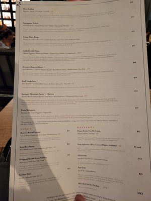 Menu photo 6 Watch Hill Proper Louisville, KY
