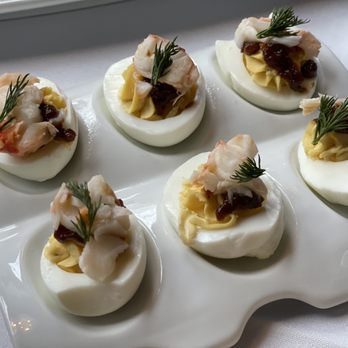 Smoked - Lobster deviled eggs - Seafood Near Me - Columbia, South Carolina Smoked - Lobster deviled eggs - Seafood Near Me - Columbia, South Carolina
