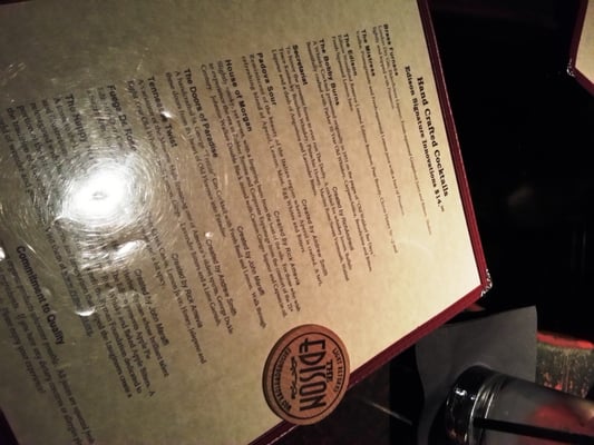 Menu photo 7 The Edison Los Angeles, CA Menu photo 7 The Edison Los Angeles, CA