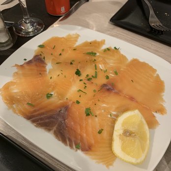 Da Oscar - Carpaccio di salmone - Barbeque Near Me - Milan, Michigan Da Oscar - Carpaccio di salmone - Barbeque Near Me - Milan, Michigan