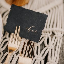 Inkpush Co. - Heirloom place cards