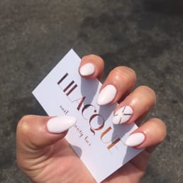 Thank you Lilacque for my first gel mani with acrylics!