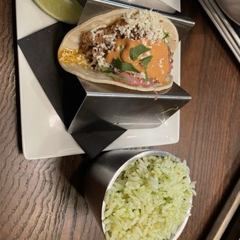 Local Lime | Germantown - Local Carnitas Taco and Cilantro Rice - Tacos Near Me - Germantown, Tennessee