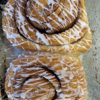 Tally's Good Food Cafe - These are the Cinnamon rolls. They are HUGE, homemade and delicious! - American Near Me - Tulsa, Oklahoma Tally's Good Food Cafe - These are the Cinnamon rolls. They are HUGE, homemade and delicious! - American Near Me - Tulsa, Oklahoma