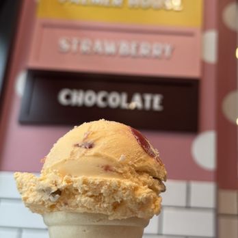 The Original Rainbow Cone - Palmer House; New York vanilla with cherries and walnuts - Ice Cream & Frozen Yogurt Near Me - Chicago, Illinois The Original Rainbow Cone - Palmer House; New York vanilla with cherries and walnuts - Ice Cream & Frozen Yogurt Near Me - Chicago, Illinois