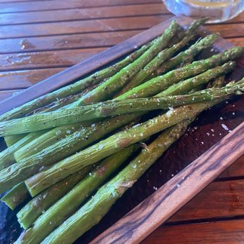 The Crouching Lion - Grilled asparagus - Beer Bar Near Me - Kaaawa, Hawaii The Crouching Lion - Grilled asparagus - Beer Bar Near Me - Kaaawa, Hawaii