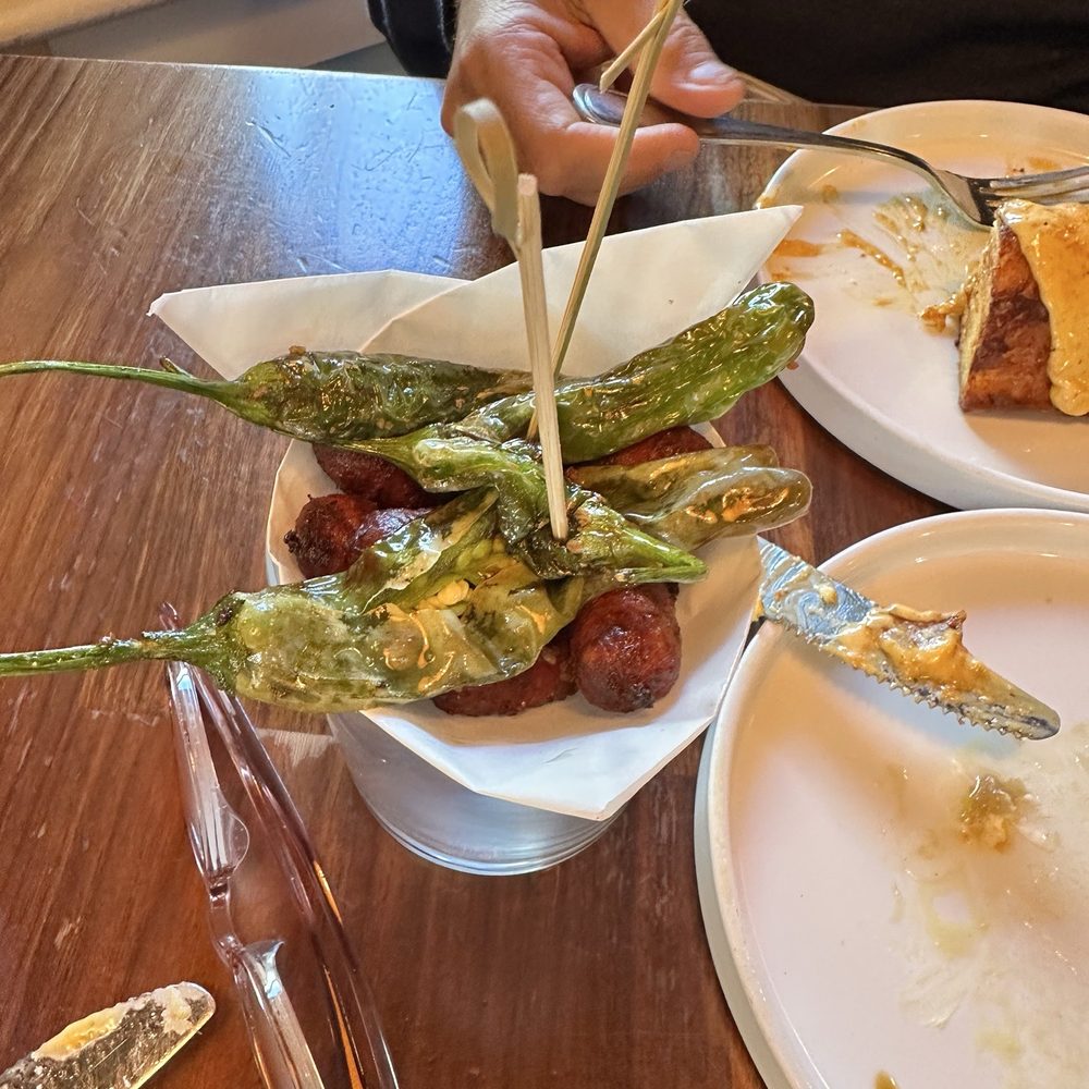 Bravas Bar de Tapas - Chorizo and peppers - Spanish Near Me - Healdsburg, California