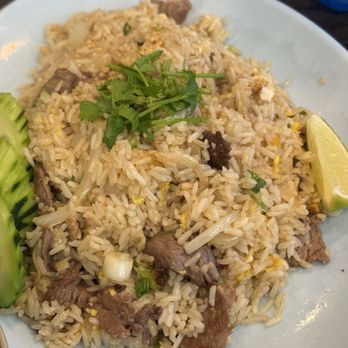 Ruen Pair - Beef Fried Rice ( no tomatoes ) - $18.95 - Thai Near Me - Los Angeles, California
