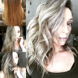 Veronika Noemi Hair - 4 sessions on our way to atomic blonde. The journey isn't over yet, but this is lots of babylights, toning and a few major haircuts