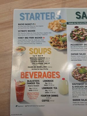 Menu photo 6 McAlister's Deli Muskogee, OK Menu photo 6 McAlister's Deli Muskogee, OK