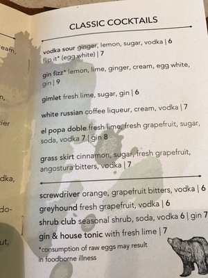 Menu photo 7 Spotted Bear Spirits Whitefish, MT Menu photo 7 Spotted Bear Spirits Whitefish, MT