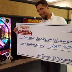 Pachinko World - Matt Murphy from Z107.5 wins his second Super Jackpot at Pachinko World!
