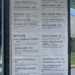 As of 2026 March - Menu items had been revised As of 2026 March - Menu items had been revised