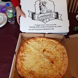 Lombardi's - White pizza