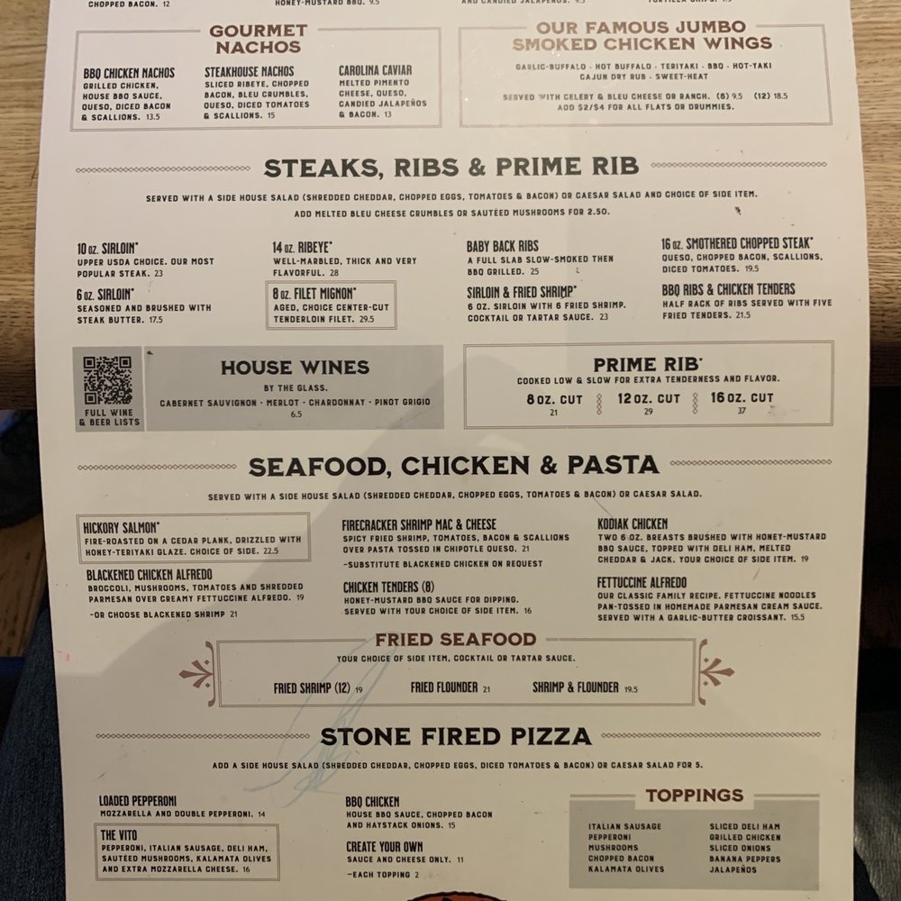 Copper River Grill - Menu side 2 - American Near Me - Boiling Springs, South Carolina