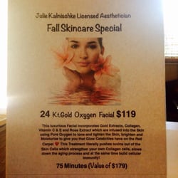 Julie Kalnischke, Licensed Aesthetician - Fall 2015 Spa Special