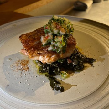 Tokyo Record Bar - Fish with pico and kale - Izakaya Near Me - New York, New York