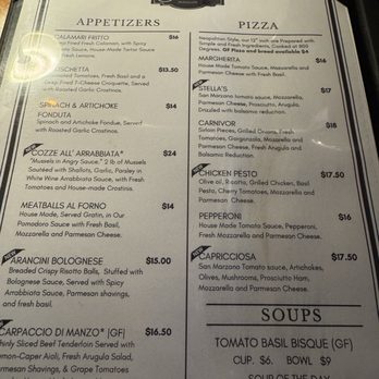 Stellas on 25th - Menu - Pizza Near Me - Ogden, Utah