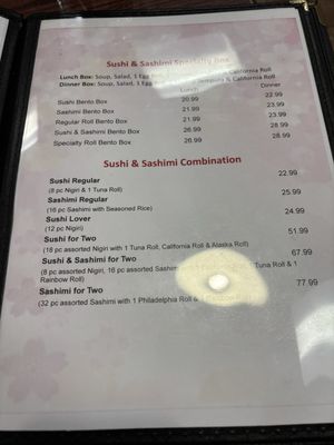 Menu photo 4 Bento Sushi Albuquerque, NM