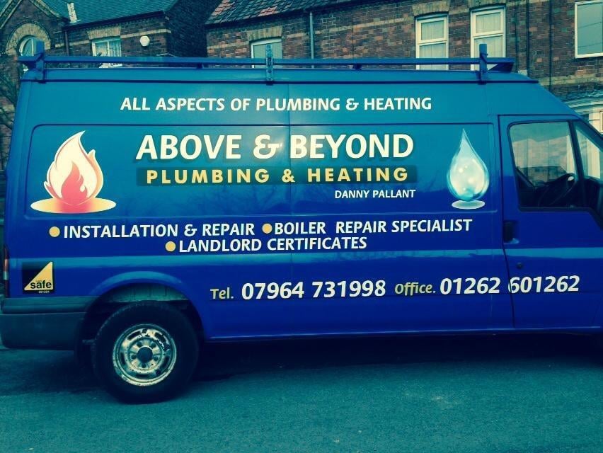 Slide of Above & Beyond Plumbing & Heating