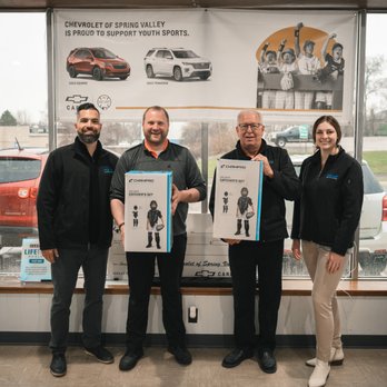 Chevrolet of Spring Valley - Chevrolet baseball program, benefitting Spring Valley Recreation - Car Dealers Near Me - Spring Valley, Minnesota Chevrolet of Spring Valley - Chevrolet baseball program, benefitting Spring Valley Recreation - Car Dealers Near Me - Spring Valley, Minnesota
