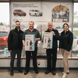 Chevrolet of Spring Valley - Chevrolet baseball program, benefitting Spring Valley Recreation