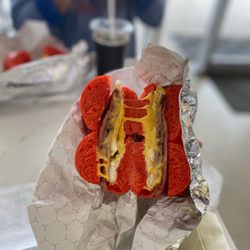 The Bagel Nook - Flaming hot Cheetos with SEC