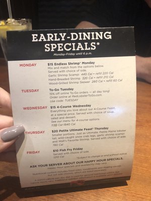 Menu photo 3 Red Lobster Spokane, WA