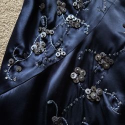 Bancroft Cleaners - Close up of the beads & the sequins