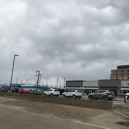 Not even the grand opening and look at that line. Over 100 cars lined up. Not even the grand opening and look at that line. Over 100 cars lined up.