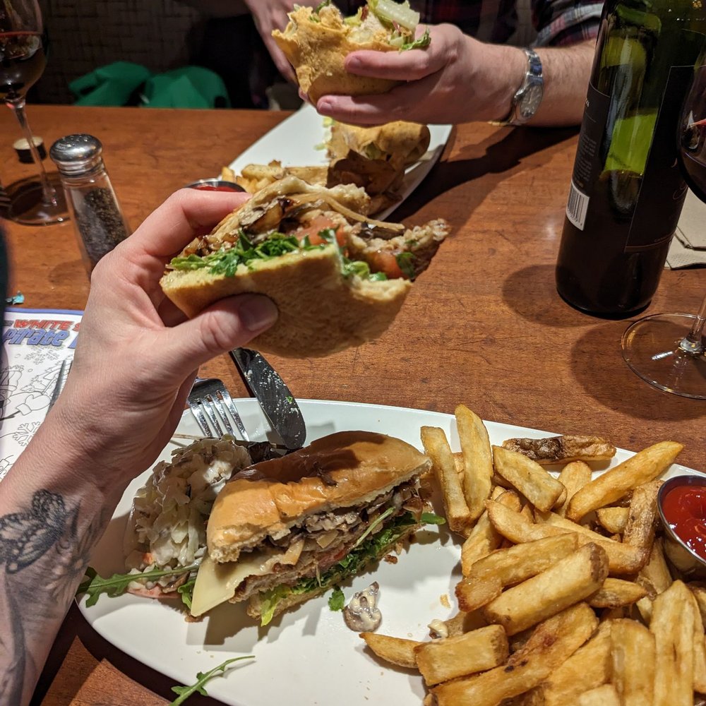 White Spot -  Scott & 72nd - Mushroom and gruyere burger - Burgers Near Me - Delta, British Columbia