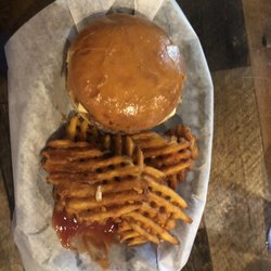 Grace Lake Bar & Grill - Inferno Burger and Waffle Fries