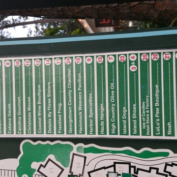 Hammock Shops Village - List of places in the complex (sorry for the sideways view) - Fashion Near Me - Pawleys Island, South Carolina Hammock Shops Village - List of places in the complex (sorry for the sideways view) - Fashion Near Me - Pawleys Island, South Carolina