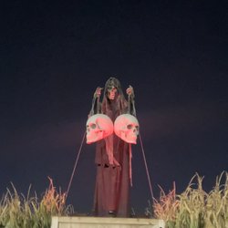The Fritzler Corn MAiZE - Spooky decor