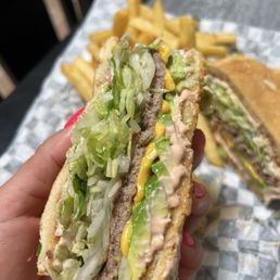 Avocado Burger, No Tomato, ADD cheese