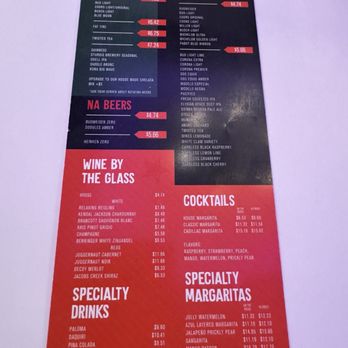 Guadalajara - Drink menu - Mexican Near Me - Brookings, South Dakota